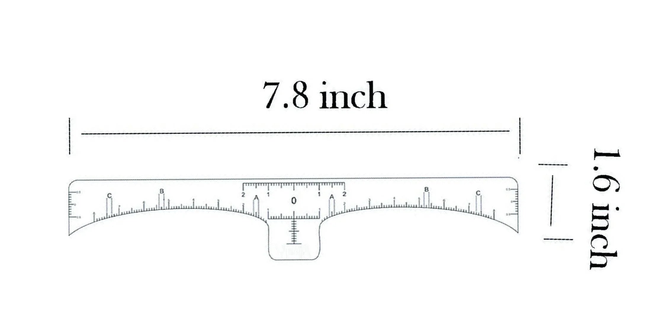 Sizechick Quattro Titanium Refill Cartridges - 24 Count + Eyebrow Ruler