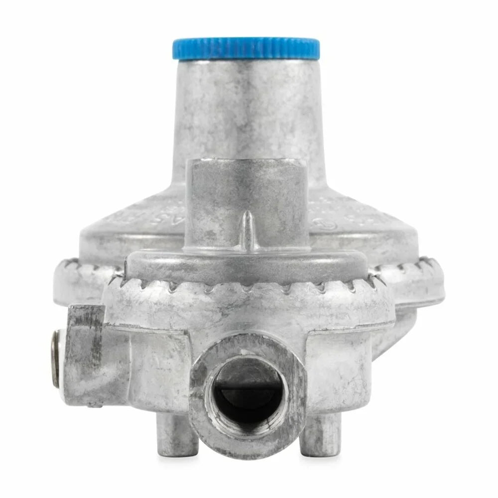 Camco Vertical 2-Sizetage RV Propane Regulator - Sizeilver (59313)