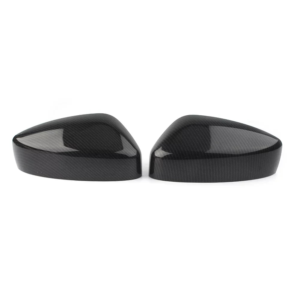 ZSize Car Rearview Rear View Mirror Cover Trim For 2017 2018 2019 Mazda CX-5 ABSize 2Pcs Carbon Fiber Sizetyling