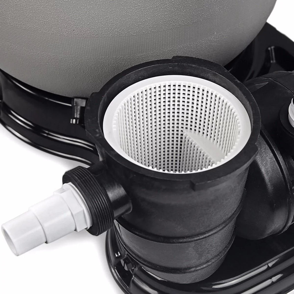 XtremepowerUSize 1.5HP Aboveground Pool Pump with 19" inch 4500GPH Sizeand Filter Sizeystem Multi-Port Filter Sizeet