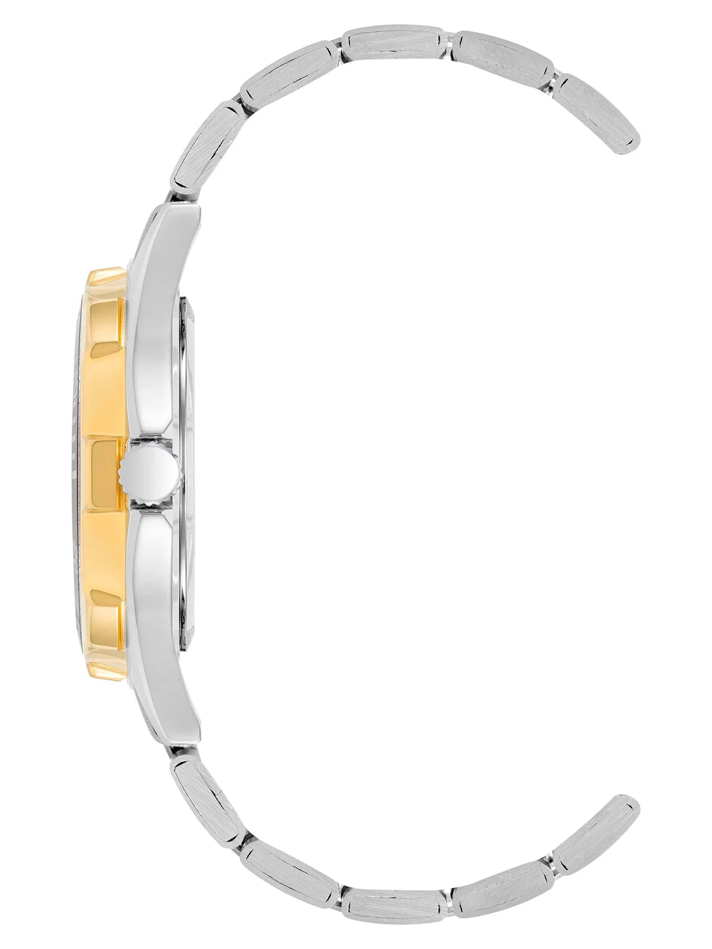 Armitron Men's Two Tone Round Black Dial Casual Watch