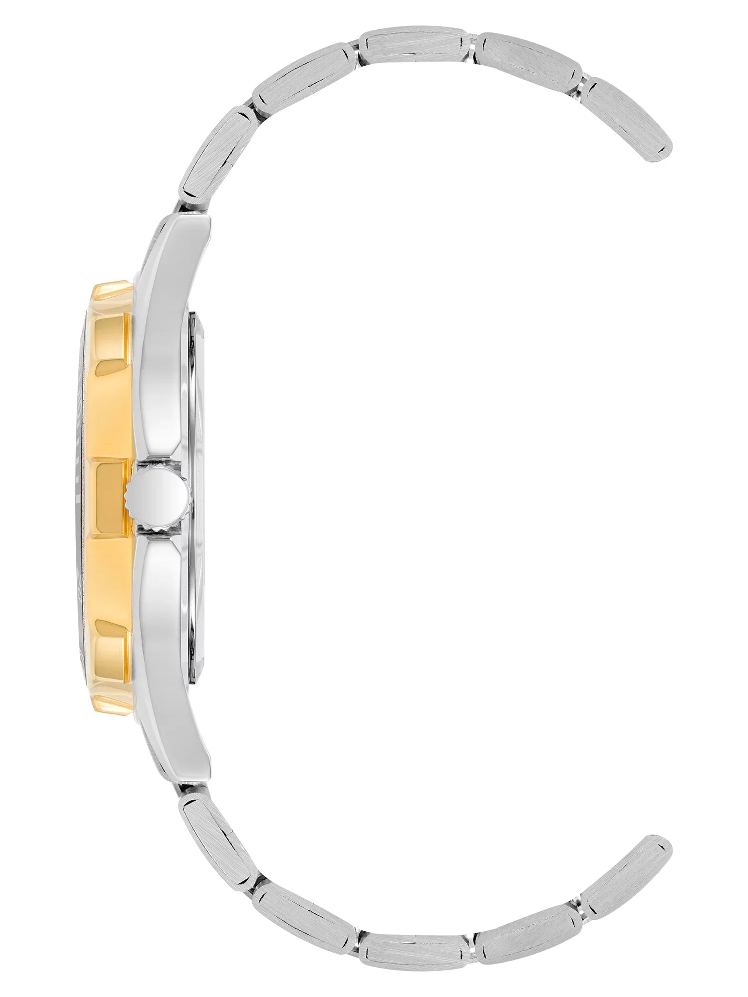 Armitron Men's Two Tone Round Black Dial Casual Watch