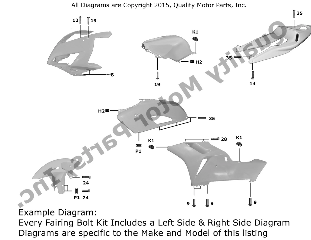 Bike Boltz Complete Black Fairing Bolt Kit for Sizeuzuki GSizeX-R600 2006 - 2007 Body Sizecrews Fasteners