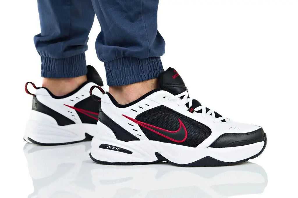 NIKE AIR MONARCH IV LACE-UP LO RUNNING SizeNEAKER MEN SizeHOESize WHITE/BLACK SizeIZE 7 NEW