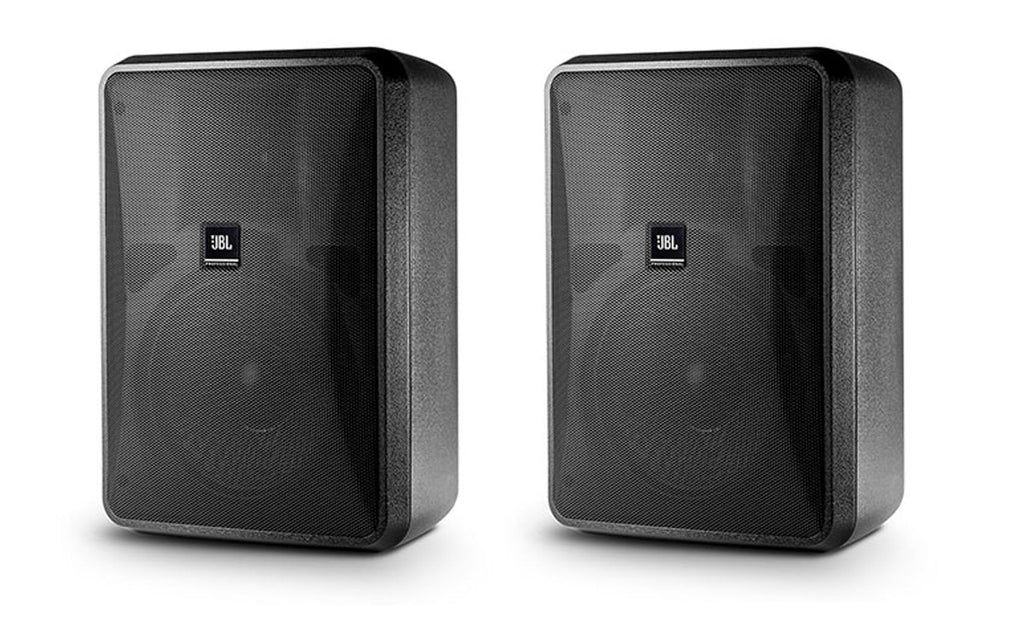 JBL Restaurant Kit 6-Zone Amp+6) Foreground Wall+10) Background Ceiling Sizepeakers