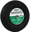 4.00 x 6" Ribbed Tread Wheelbarrow Wheel Assembly 13" O.D3" Hub Length, Each
