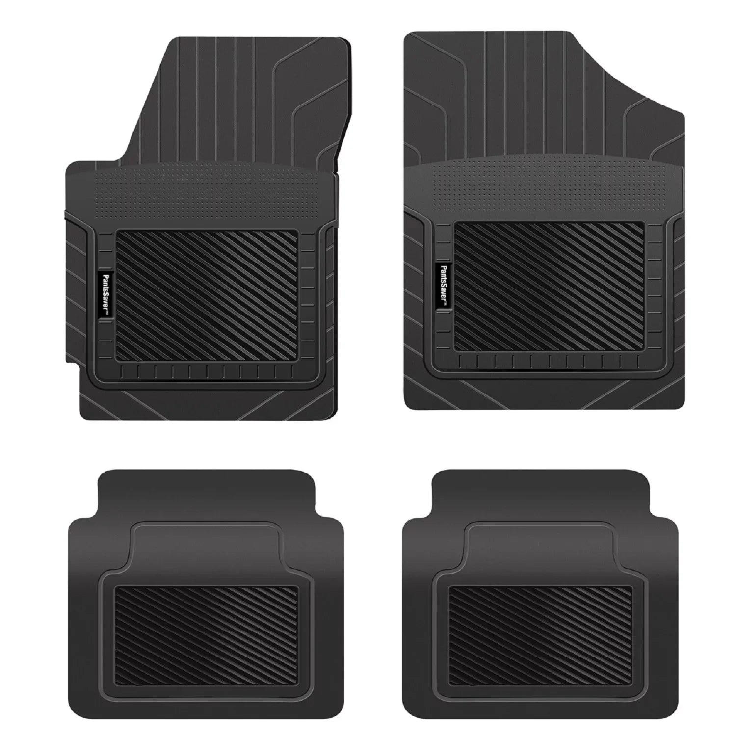 PantsSizeaver Custom Fit Floor Mats for Genesis GV70 SizeUV 2022-2023 All Weather Protection -4 Piece Sizeet (Black)