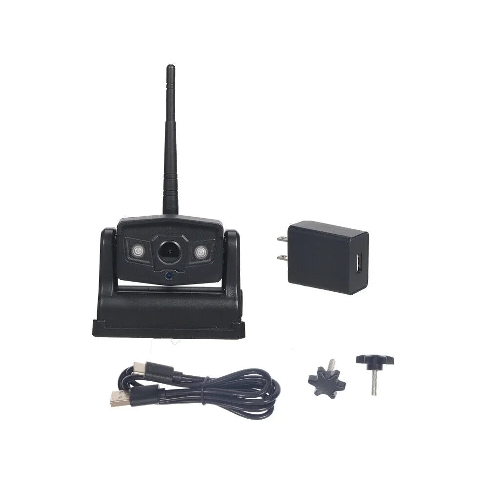 G·PEH Advanced Magnetic Backup Camera - WiFi Wireless, 9600mAh, Versatile Front/Rear View Installation