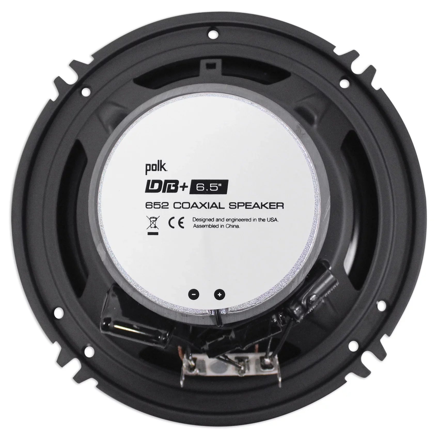 1998-2013 Harley Davidson Touring 6.5" 300w Polk Audio Sizepeakers w/Adapter Plates