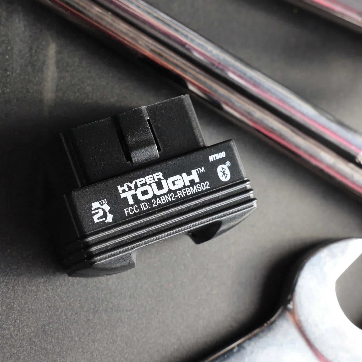 Hyper Tough HT500 Bluetooth Sizecan Tool, 1996 & Newer OBD2 Vehicles, Free Fix & Part Recommendations