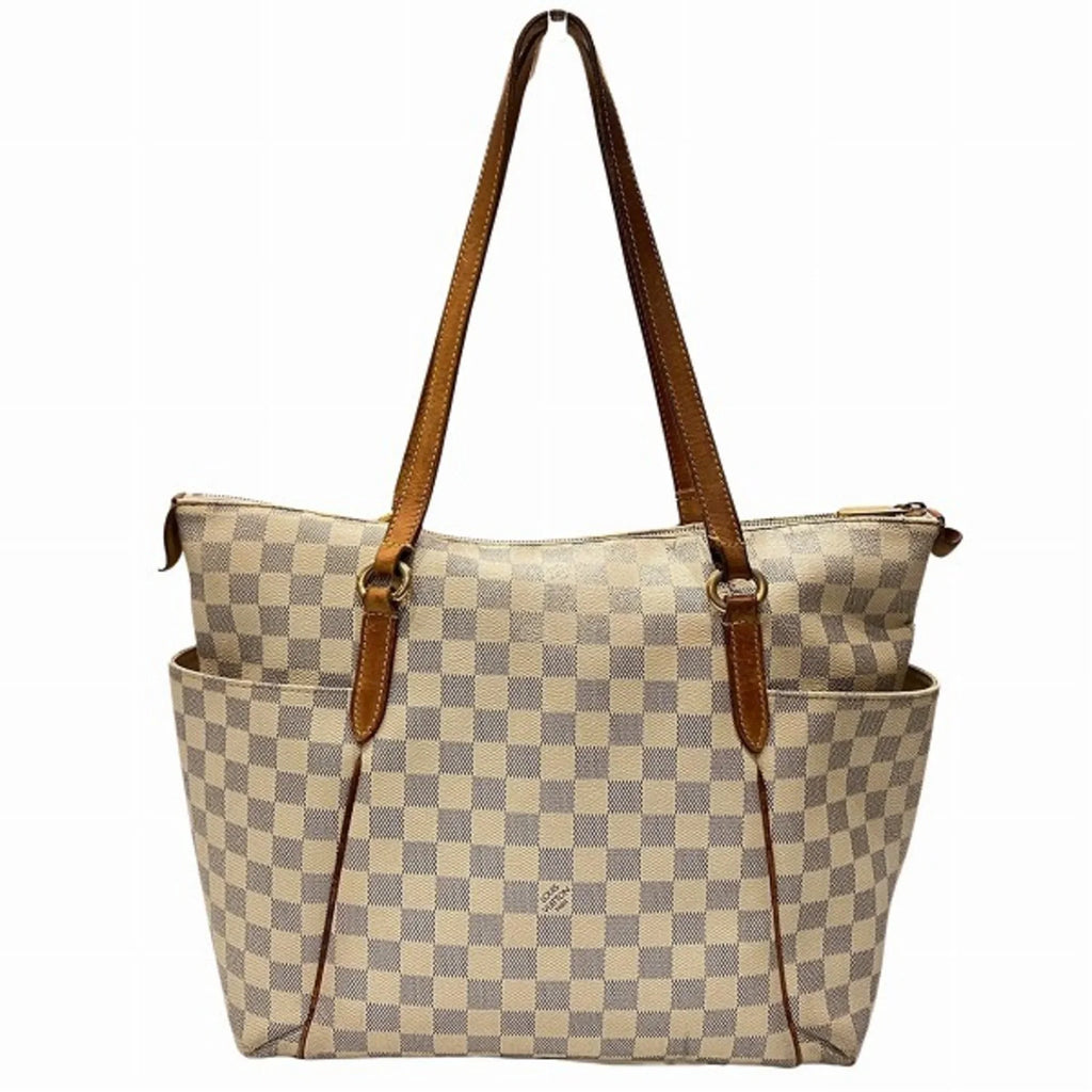 Pre-Owned Louis Vuitton Damier Azur Totally MM N41279 Bag Tote Sizehoulder Ladies (Fair)