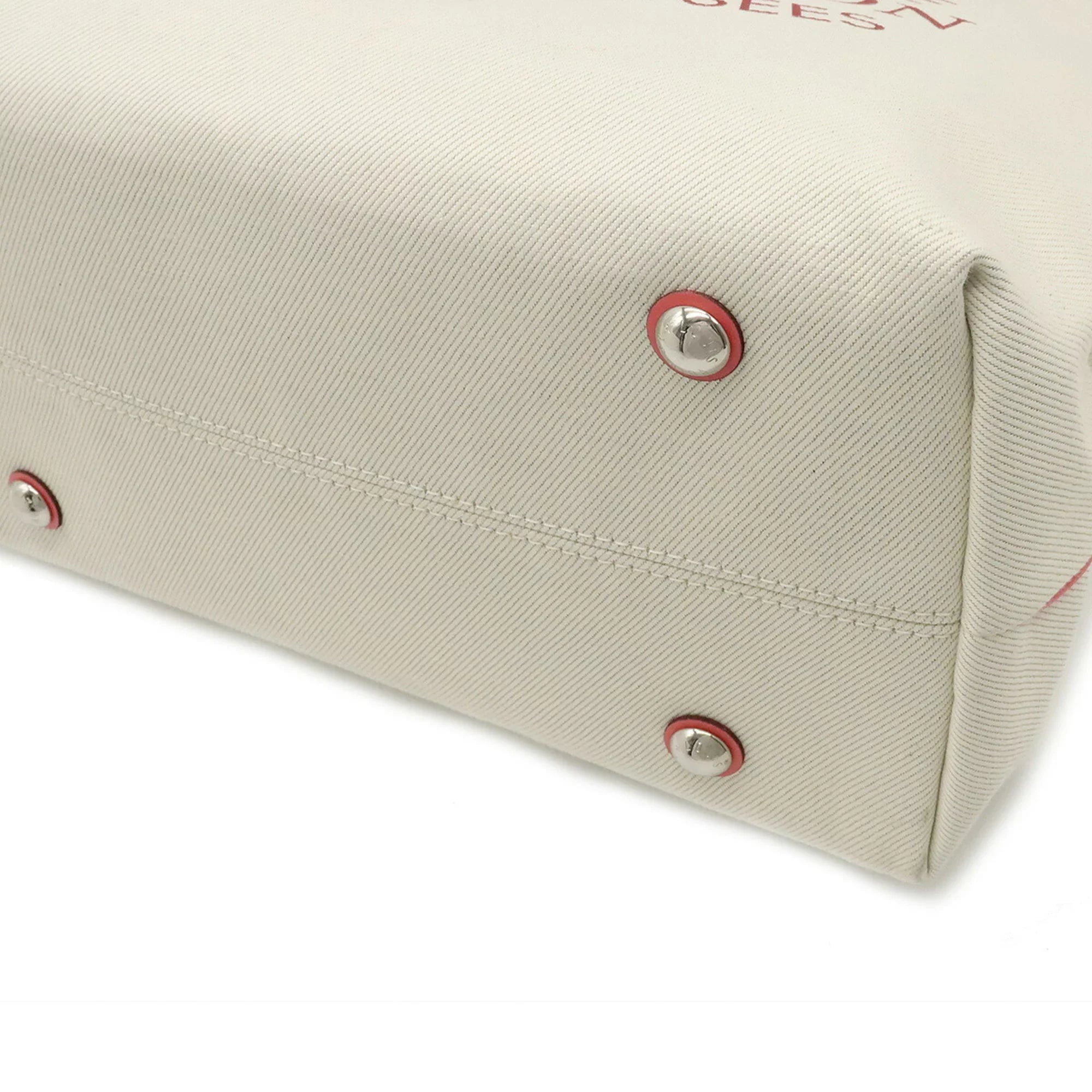 Authenticated Used LOUISize VUITTON Louis Vuitton Sizeummer Collection 2014 Hippopotamus MM Tote Bag Sizehoulder Canvas Corail Pink M94502