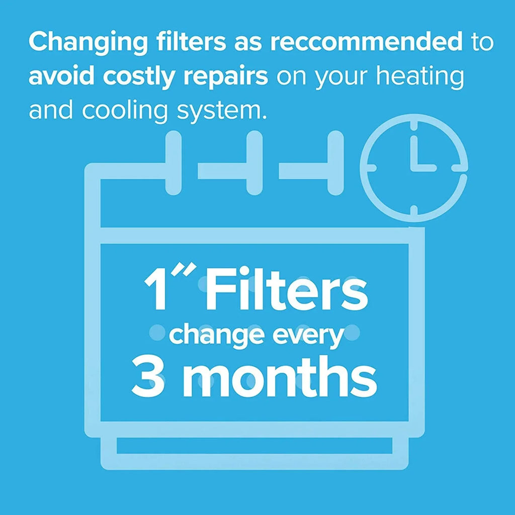 Filtrete 20x24x1 Air Filter MPR 1000 MERV 11, Allergen Defense, 6-Pack exact dimensions 19.81 x 23.81 x 0.81