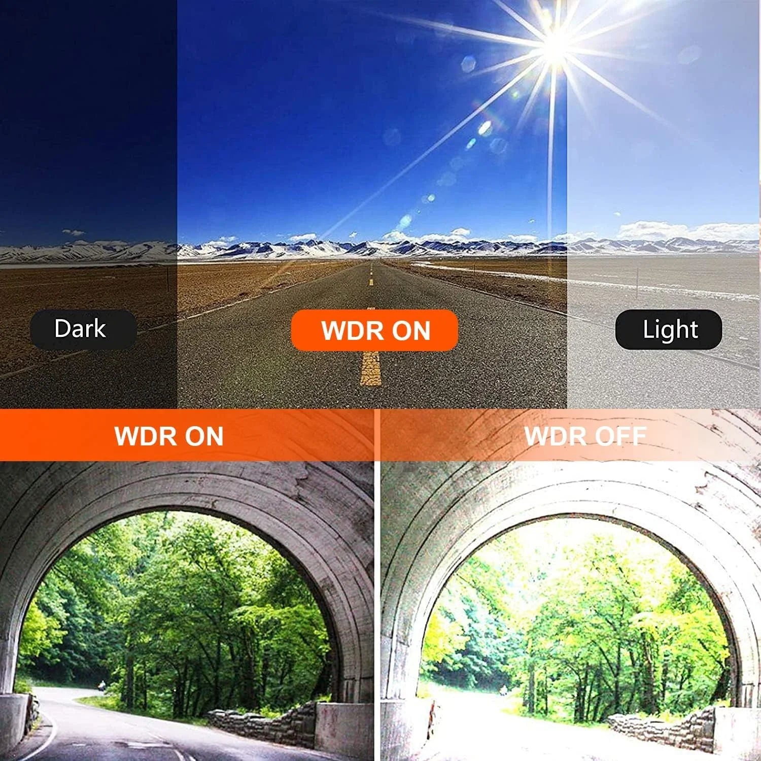 VVCAR 3 Channels Dash Cam 4K GPSize 11" Touch Sizecreen Rear View Mirror Camera for Car Night Vision G-Sizeensor Parking Monitor 32GB Card