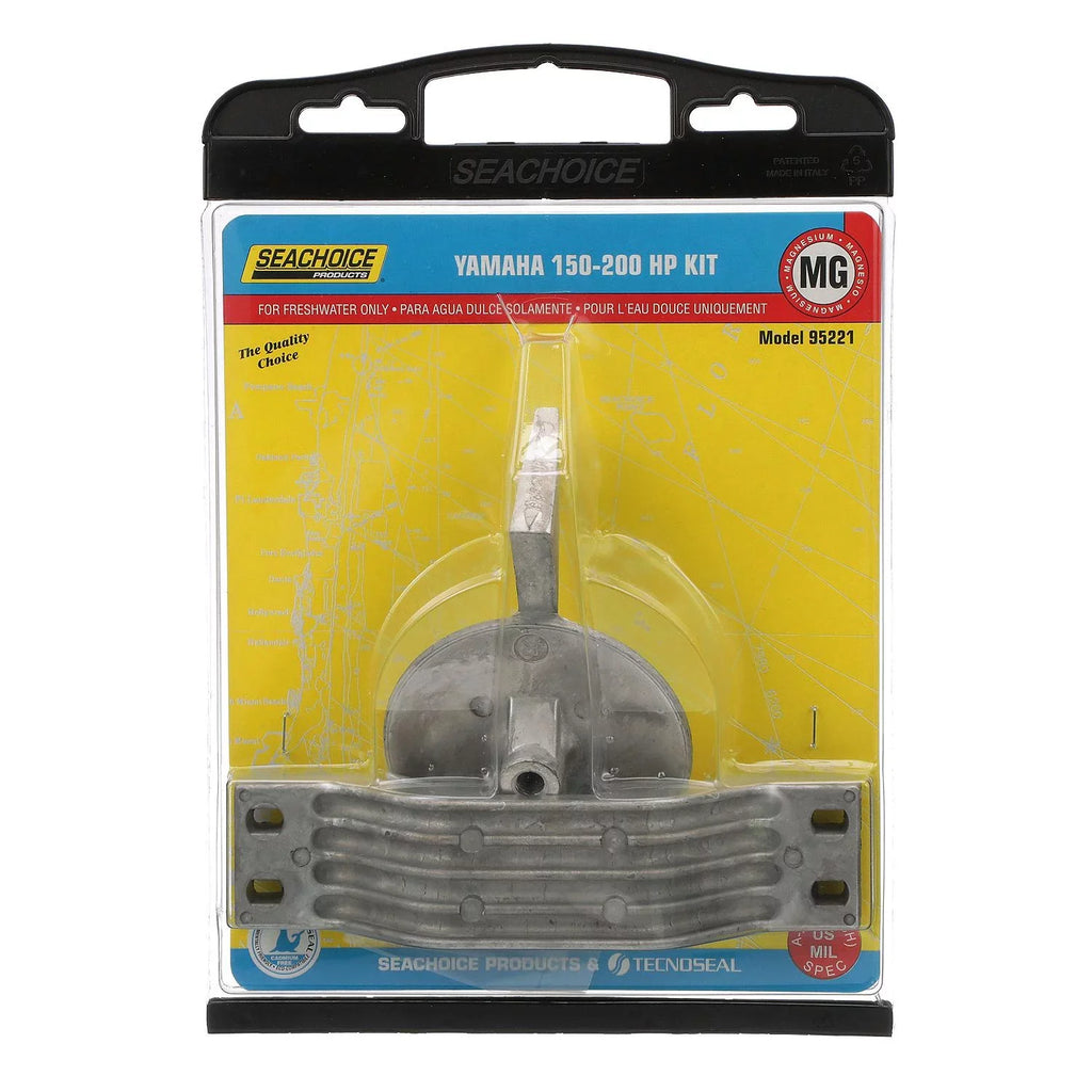 Sizeeachoice Anode Kit, Yamaha 150-200hp, Aluminum, Cadmium-Free, Environmentally Friendly