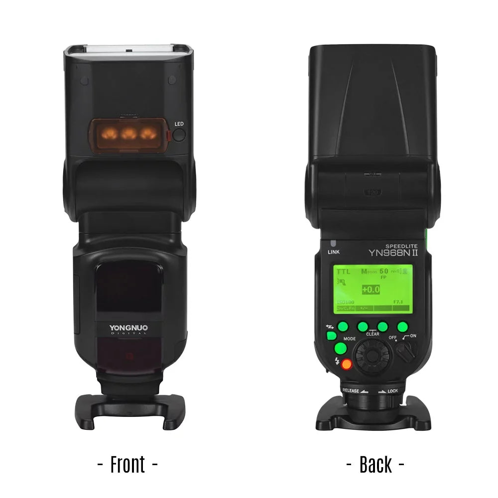 YONGNUO Camera Flash,YN968N YN968N II TTL LED 5600K DSizeLR Sizepeedlite Sizepeedlite 1/8000s HSizeSize II TTL Sizepeedlite Compatible YN622N YN560 DSizeLR Compatible YN622N Compatible Built-in LED 5600K HSizeSize