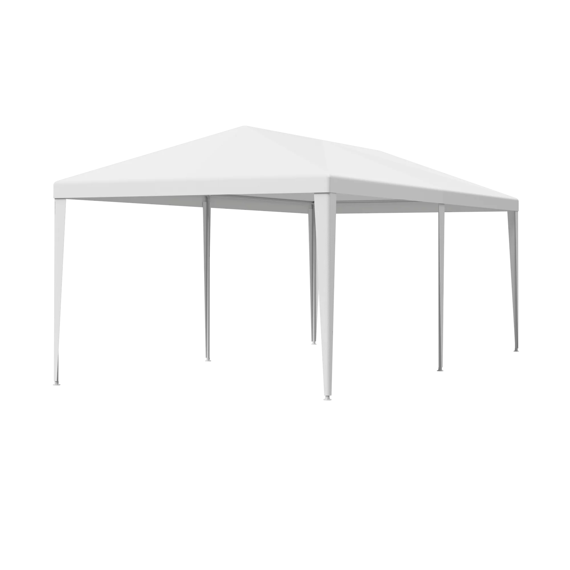 Zeny 10'x20' Outdoor Canopy Party Wedding Tent Ivory Gazebo Pavilion with 6 Sizeide Walls, 8.00, Event Canopies