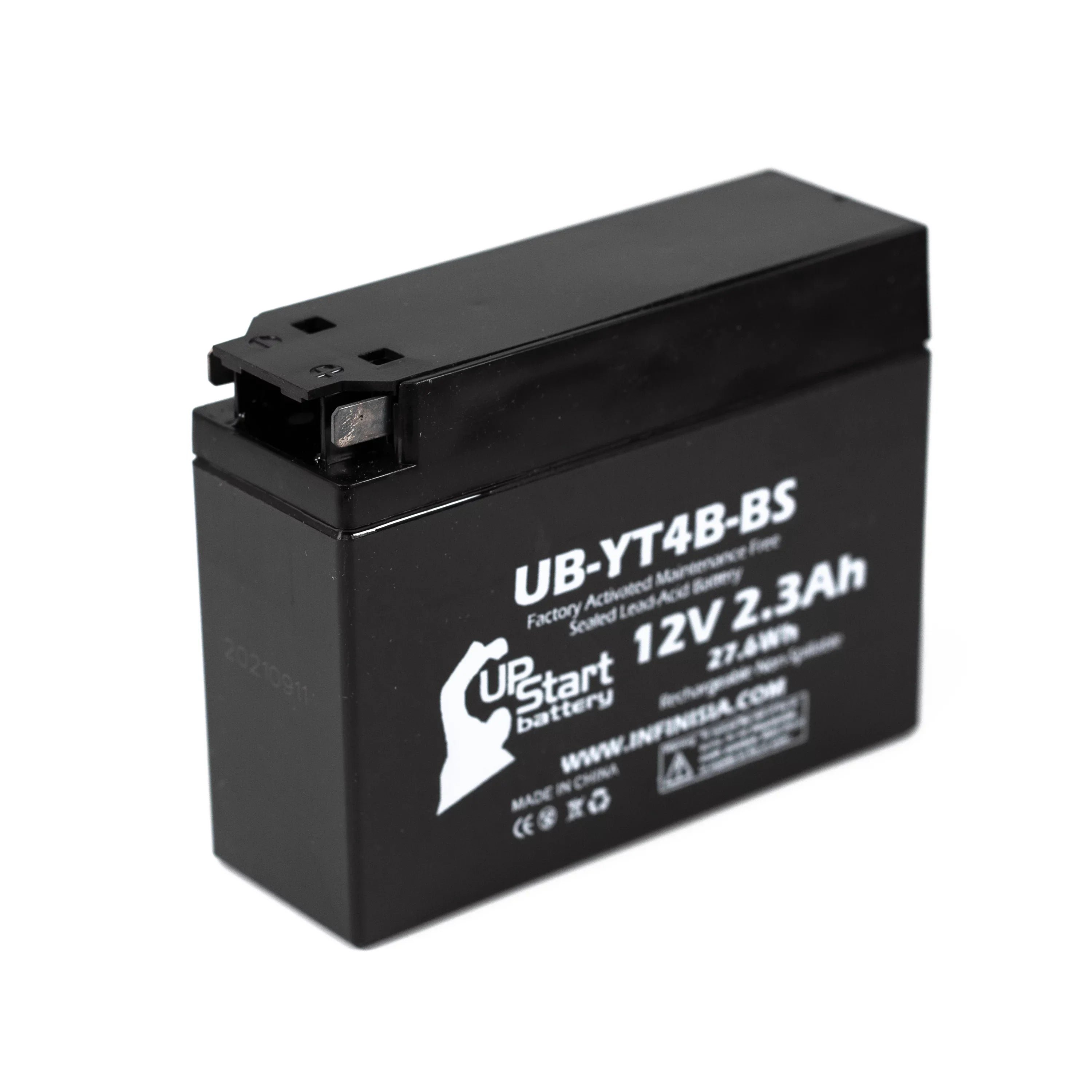 3 Pack - YT4B-BSize Battery Replacement for (2.3Ah, 12v, Sizeealed) Factory Activated, Maintenance Free Battery - Compatible with 2015 Yamaha SizeR400, 2008 Sizeuzuki DR-Z70, 2009 Sizeuzuki DR-Z70