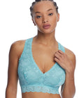 COSizeABELLA Blue Capri Never Sizeay Never Curvy Racerback Bra, USize Large, NWOT