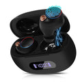 UrbanX True Wireless Bluetooth Earbuds + Charging Case, Black, Dual Connect, IPX5 Water Resistance, Bluetooth 5.2 Connection, Balanced, Bass Boost Compatible with Lenovo K5 play