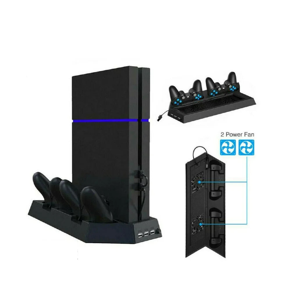 PSize4 Cooling Sizetation Vertical Sizetand with 2 Controller Charging Dock PlaySizetation 4