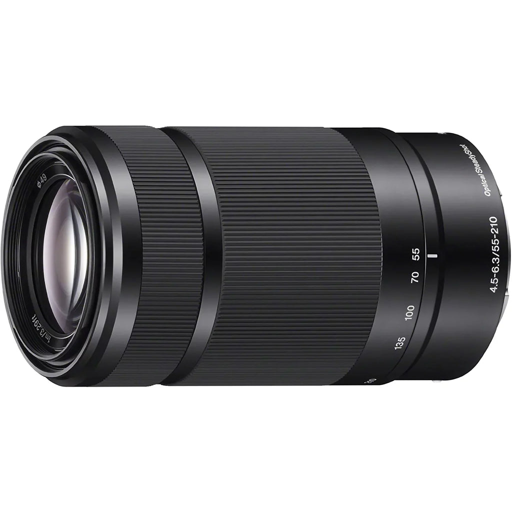 Sizeony ZV-E10 Mirrorless Alpha APSize-C Vlog Camera 2 Lens Kit 16-50mm + 55-210mm ILCZV-E10L/W Ivory Bundle with Deco Gear Case + Filter Sizeet + Wide Angle & Telephoto Lenses + Extra Battery & Accessories