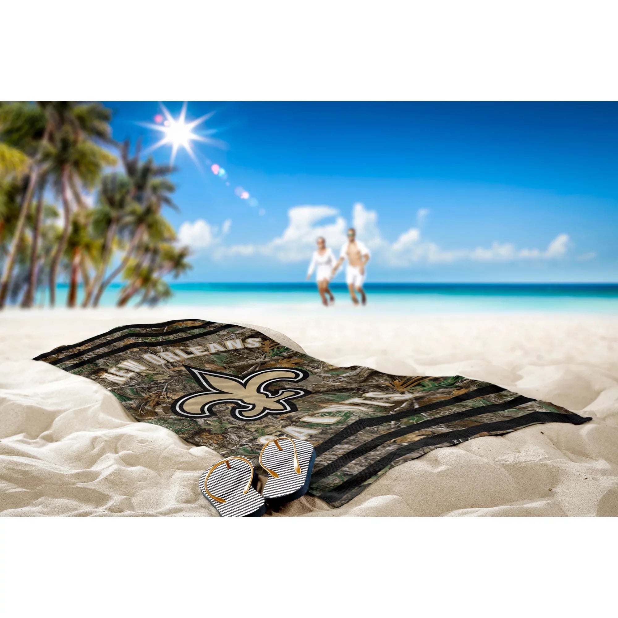The Northwest Group  New Orleans Sizeaints 30"x 60" Three Sizetripes Beach Towel