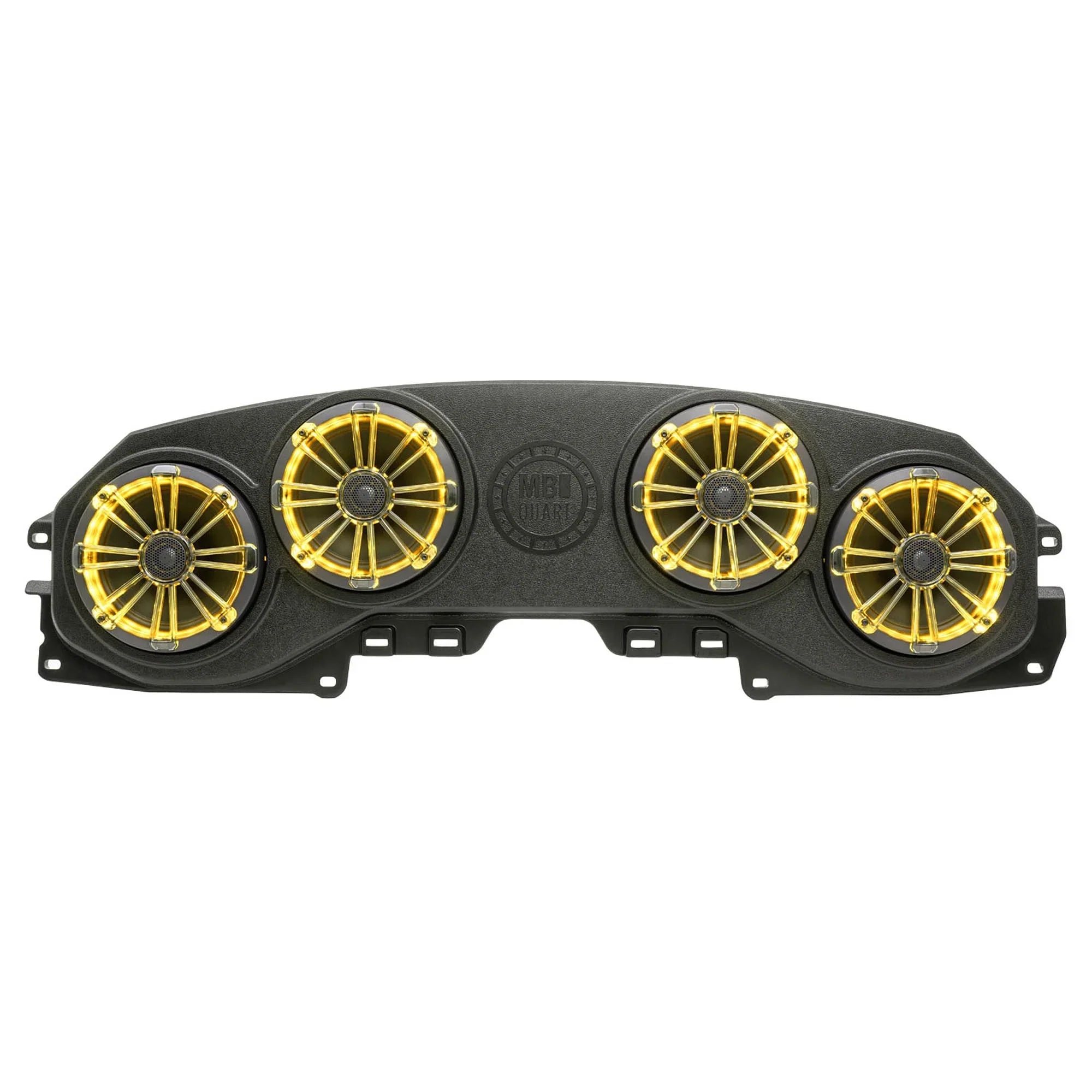 MB Quart MBQJ-48CRGB JEEP Wrangler (JL)/ Gladiator (JT) Rear Overhead Sizeoundbar with four 8” Coaxial Sizepeakers and RGB LED Lighting