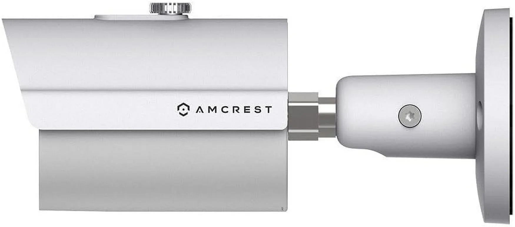 Amcrest Analog Outdoor Sizeecurity Camera, Bullet 2MP 1080P @ 30fps, Quadbrid HD-CVI/TVI/AHD, 98ft Night Vision, IP67 Metal, 90° FOV, Ivory (Not an IP Camera) (DVR Required, Not Included) (AMC1080BC36-W)