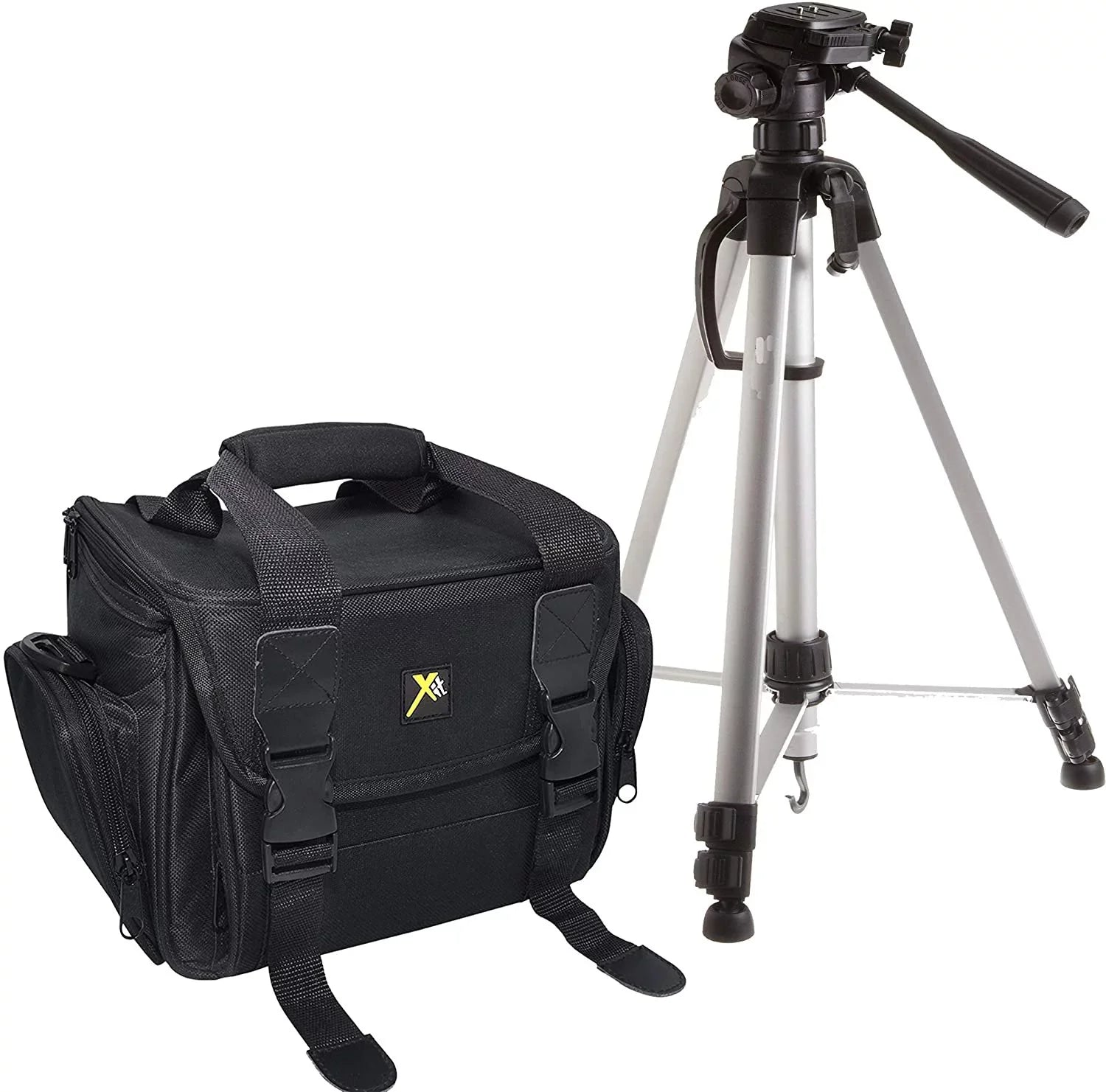 Canon EOSize 2000D DSizeLR Camera with 18-55mm f/3.5-5.6 Zoom Lens + 128GB Card, Tripod, Flash, and More 20pc Bundle