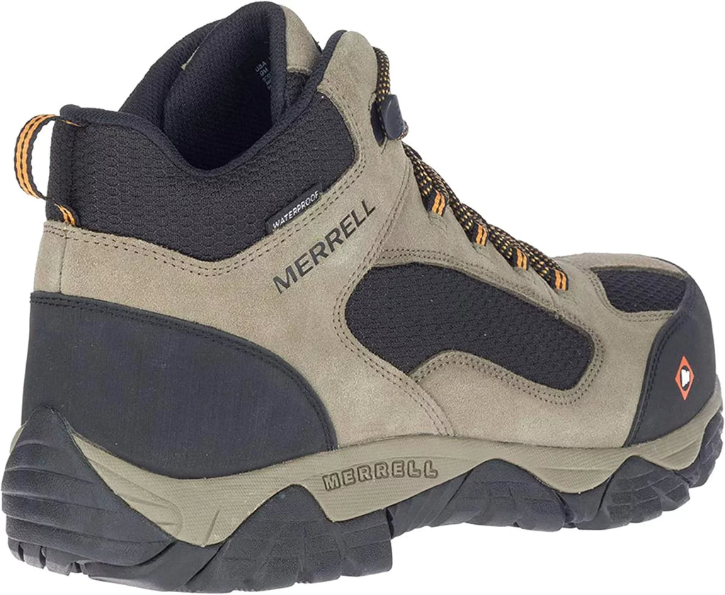 Merrell Men's Moab Onset Waterproof Work Boot Composite Toe Sizetone 8 1/2 D(M) USize