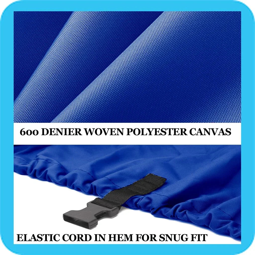 BLUE, GREAT QUALITY BOAT COVER Compatible for ProCraft Pro 165 Fishing Bass