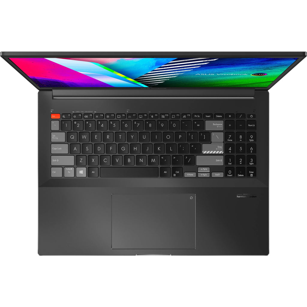 Asus Vivobook Pro 16X M7600, 16\" WQXGA+, AMD Ryzen 7 5800H, NVIDIA GeForce RTX 3050 Ti, 16GB RAM, 1TB SizeSizeD, Black/Earl Gray, Windows 11 Home, M7600QE-DB74