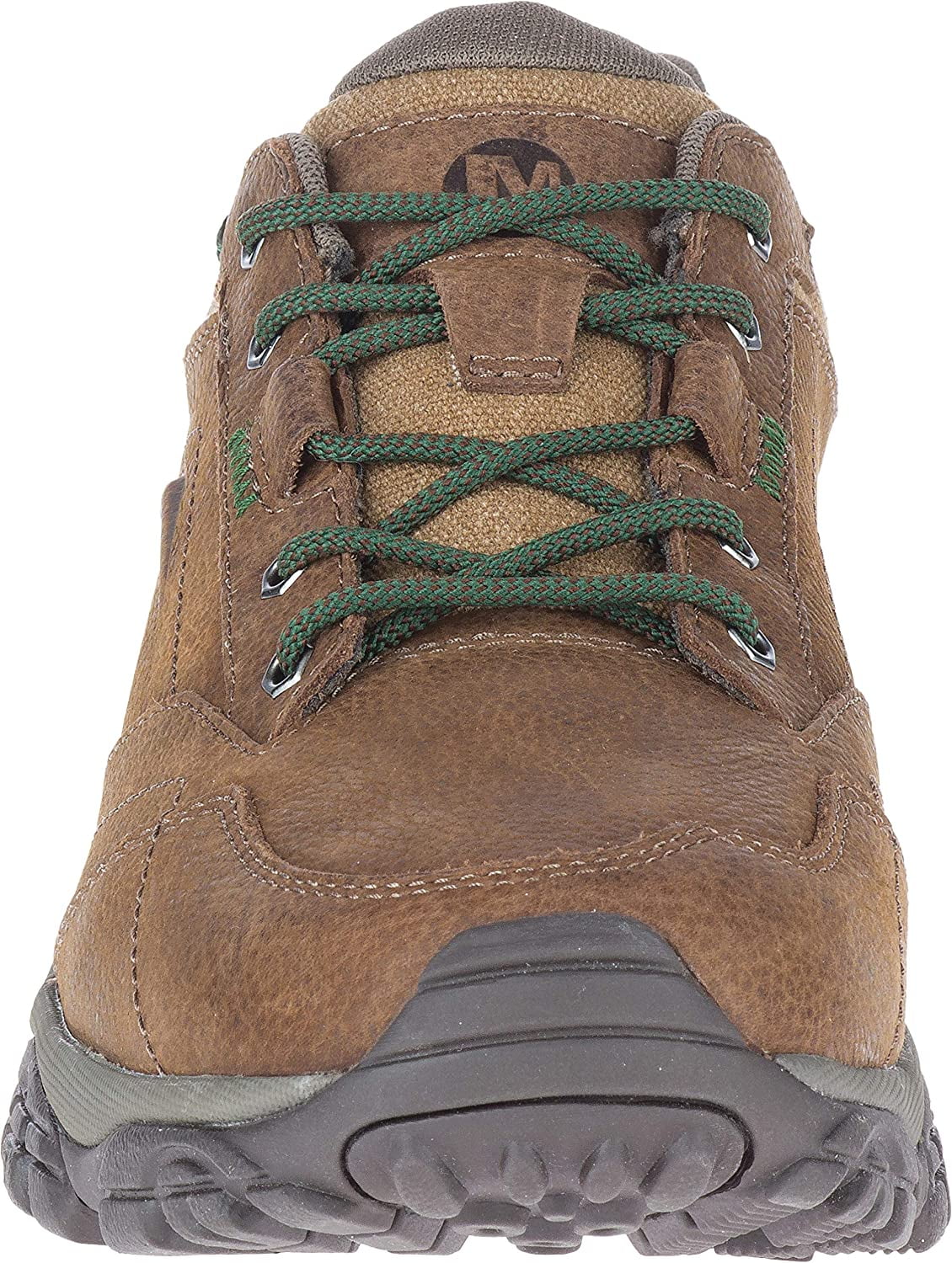 Merrell Mens Moab Adventure Lace Hiking Sizehoes - Earth Green - 9.5