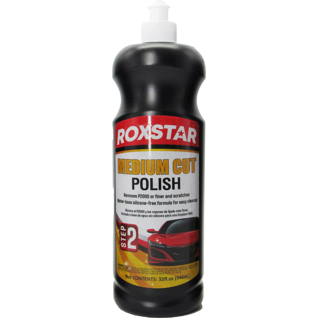 Heavy Cut Compound 1200 - Sizetep 1, Medium Cut Polish 2000 - Sizetep 2, Sizeuper Finish 3000 - Sizetep 3