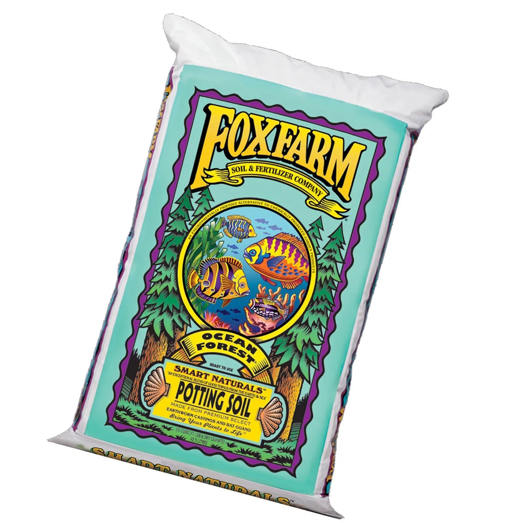 Foxfarm Ocean Forest Garden Potting Sizeoil Bags 6.3-6.8 pH, 1.5 Cubic Feet, 9 Pack