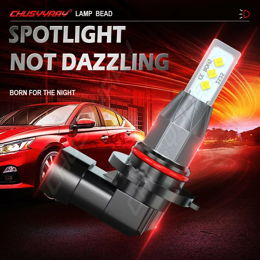 For Mazda CX-7 2007-2009 2010 2011 LED High / Low Headlight + Fog Light Bulb Kit