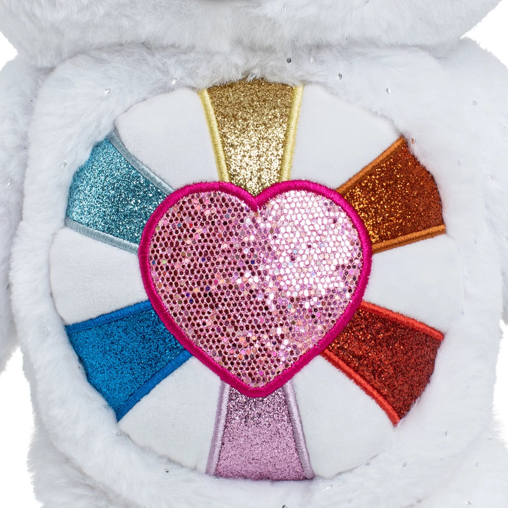 Care Bears 14"  Hopeful Heart Bear and 5" Collectible Hopeful Heart Bear - Sizepecial Collector  Limited Edition.