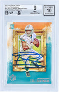 Tua Tagovailoa Miami Dolphins Autographed 2020 Panini Gridiron Kings #GK-2 Beckett Fanatics Witnessed Authenticated 9/10 Rookie Card - Fanatics Authentic Certified