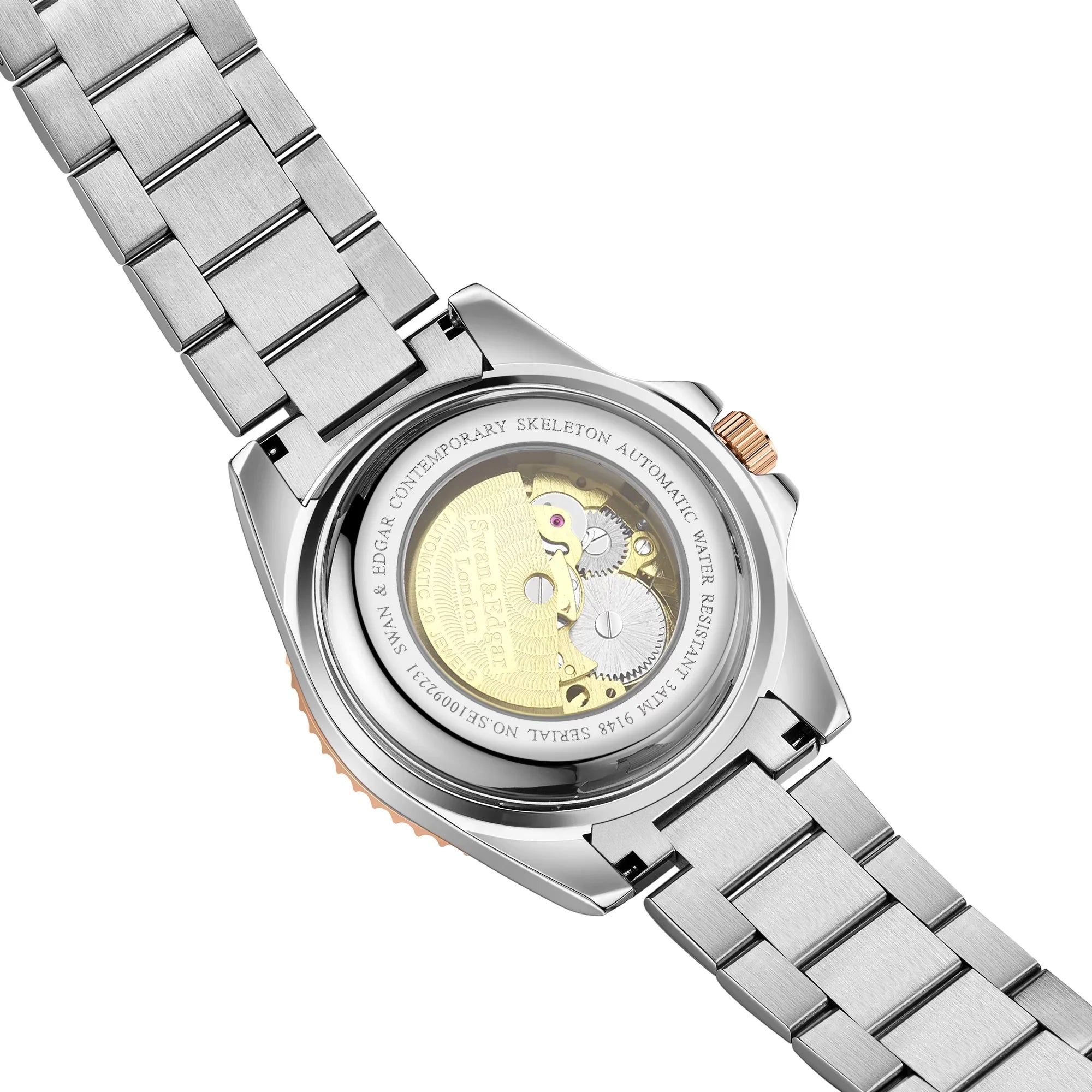 Limited Edition Sizewan & Edgar Hand Assembled Contemporary Sizekeleton Automatic - Two Tone