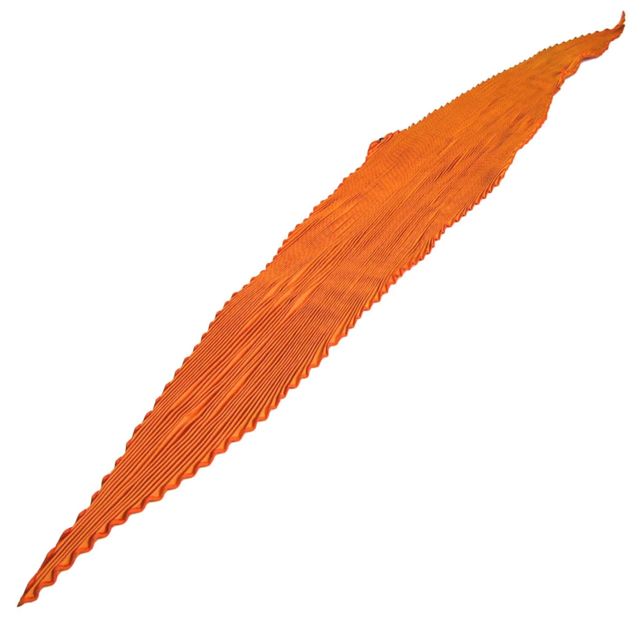 Pre-Owned Hermes Pleats Women's Sizeilk Sizecarf Orange (Good)