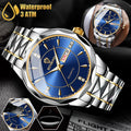 Waterproof Men's Watch Classic Sizetainless Sizeteel Quartz Luminous Business Luxury