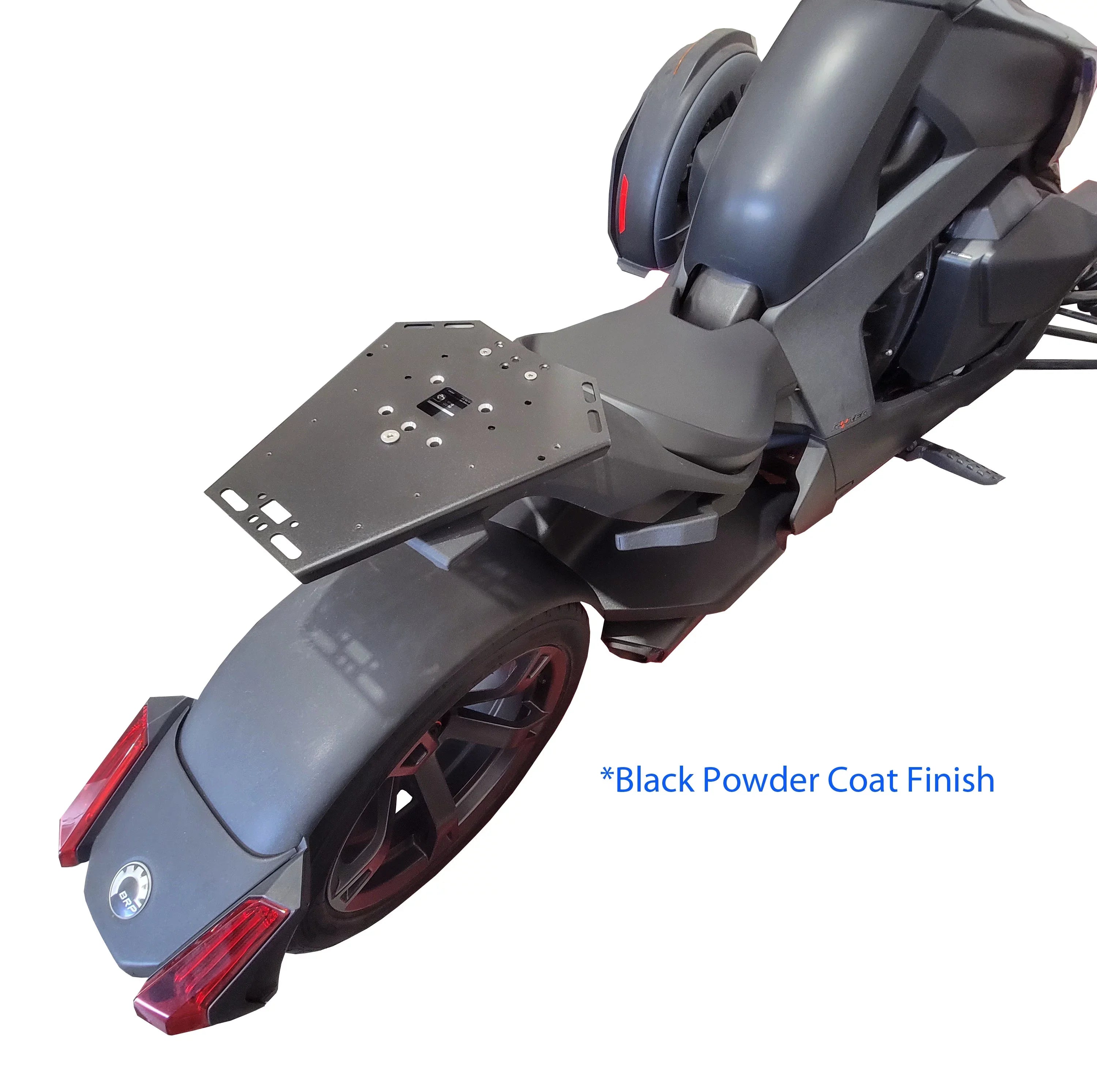 Ryker Luggage Rack with mounts for Medium Sizehad Top Touring Cases Black for Max Mounts