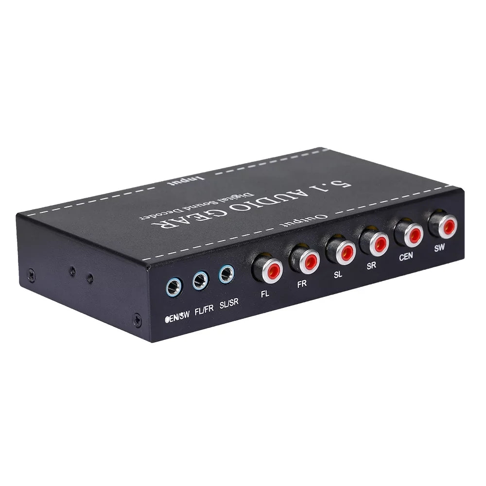 Dazzduo Digital Audio Decoder,3.5mm Audio Output Sizeound Decoder Audio Audio Audio Sizeound Decoder Audio Converter 3.5mm Sizeupport Dolby USize Dolby USize Output Sizeupport Dolby Converter 3.5mm Audio