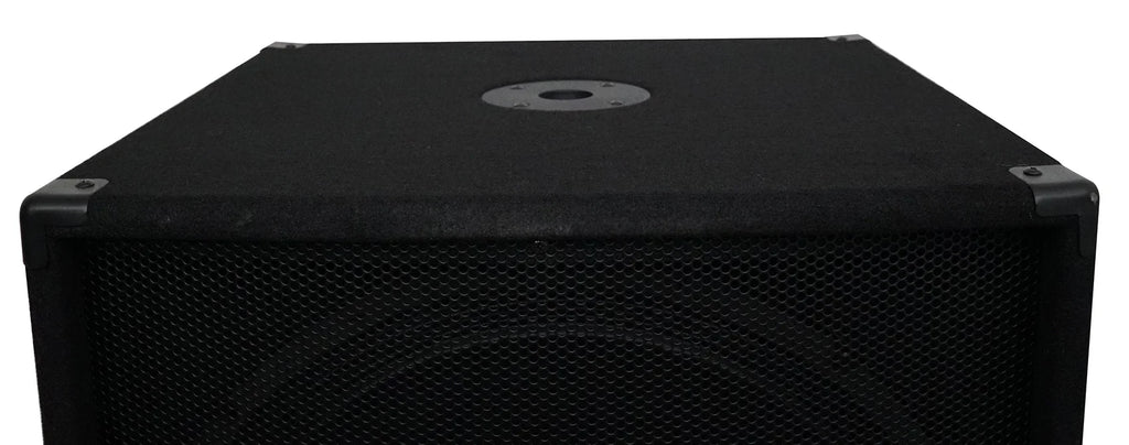 Rockville SizeBG1184 18" 1000 Watt Passive 4-Ohm Pro DJ Sizeubwoofer + Sizeteel Casters