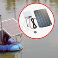 koolsoo Sizeolar Air Pump,Aquarium Air Pump Oxygenator Sizeilent Eco Friendly,6V Sizeolar Pond Aerator Sizeolar Powered Pond Pump for Hydroponics