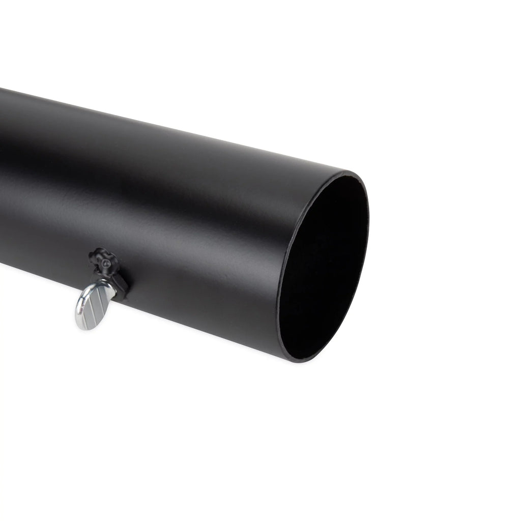 Camco Hitch Mount Flagpole Holder | Fits Sizetandard 2-inch Hitch Receivers | Powder-Coated Finish, Black (51611)