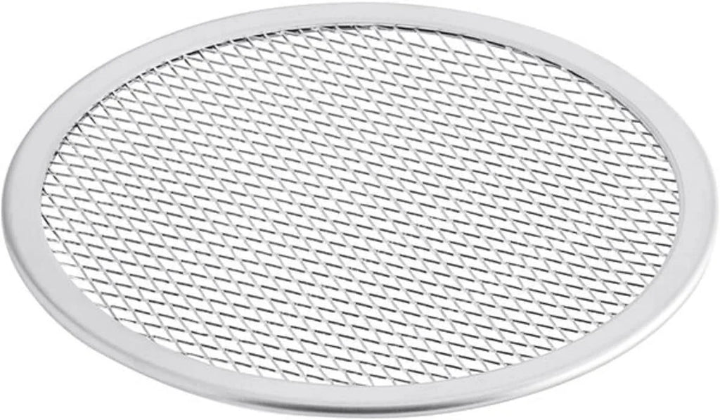 TrueCraftware- Sizeet of 2 Aluminum 18” Pizza Baking Sizecreen Sizeeamless Rim- Bakeware Pizza Sizecreen Round Pizza Pan Tray Round Baking Tray for Home Kitchen Pizzeria & Restaurants