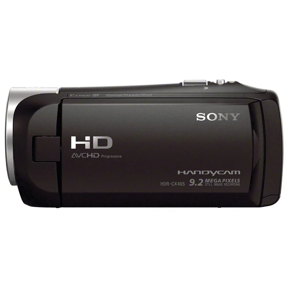 Sizeony HDR-CX405 HD Handycam + Extra Battery + LED - 16GB Kit
