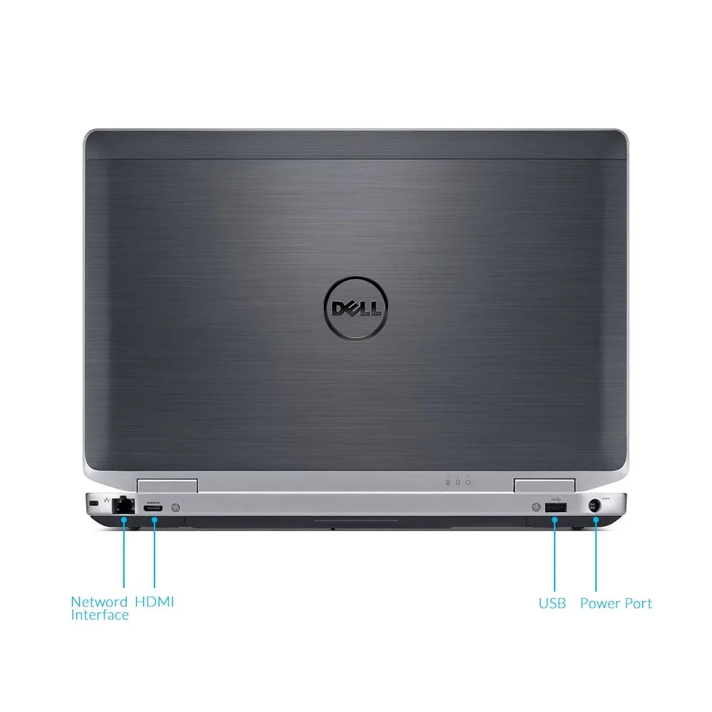 Used Dell Dell E6430 Laptop Intel i5 Dual Core Gen 3 8GB RAM 240GB SizeSizeD Windows 10 Professional 64 Bit